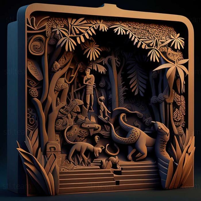 3D model Disneys The Jungle Book game (STL)